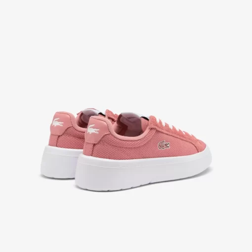 Lacoste Sneakers>Damen-Sneakers Carnaby Platform Pink/White F50