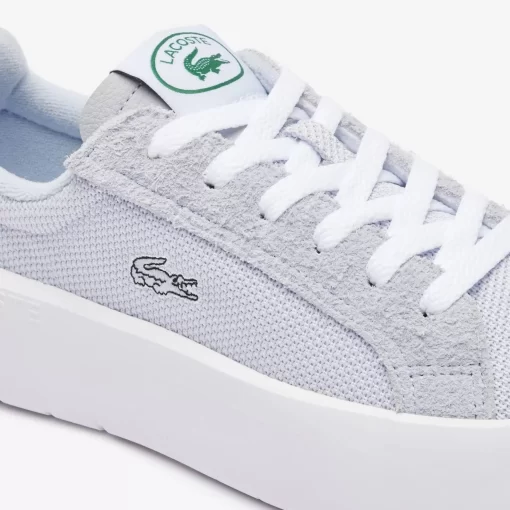 Lacoste Sneakers>Damen-Sneakers Carnaby Platform Lt Blu/Wht 2K7