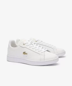 Lacoste Sneakers>Damen-Sneakers Carnaby Pro Aus Leder Wht/Gld 216