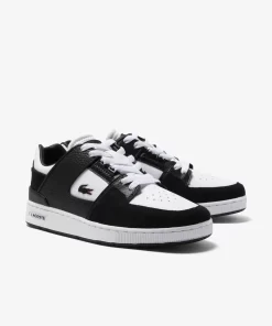 Lacoste Sneakers>Damen-Sneakers Court Cage Aus Leder White/Black 147