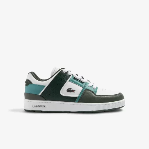 Lacoste Sneakers>Damen-Sneakers Court Cage Aus Leder Und Synthetik White/Green 082