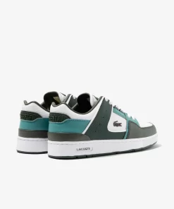 Lacoste Sneakers>Damen-Sneakers Court Cage Aus Leder Und Synthetik White/Green 082