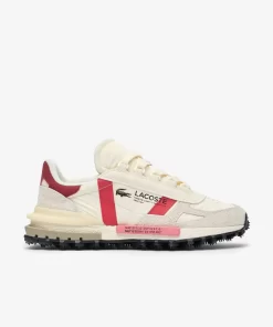 Lacoste Sneakers>Damen-Sneakers Elite Active Off Wht/Red 4Y0