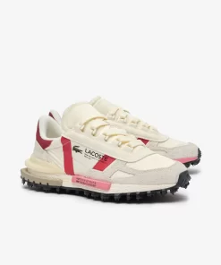 Lacoste Sneakers>Damen-Sneakers Elite Active Off Wht/Red 4Y0