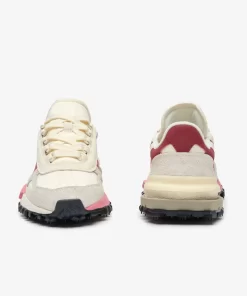 Lacoste Sneakers>Damen-Sneakers Elite Active Off Wht/Red 4Y0