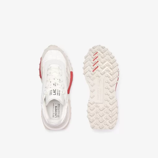 Lacoste Sneakers>Damen-Sneakers Elite Active Aus Textil White / Red 286