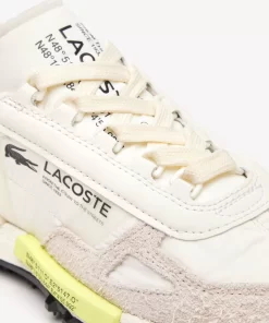 Lacoste Sneakers>Damen-Sneakers Elite Active Aus Textil Off Wht/Lt Grn Wp2