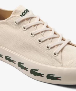 Lacoste Sneakers>Damen-Sneakers Gripshot Aus Textil Off Wht/Dk Grn 1Y5