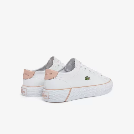 Lacoste Sneakers>Damen-Sneakers Gripshot Bl Aus Leder Und Synthetik White/Light Pink 1Y9