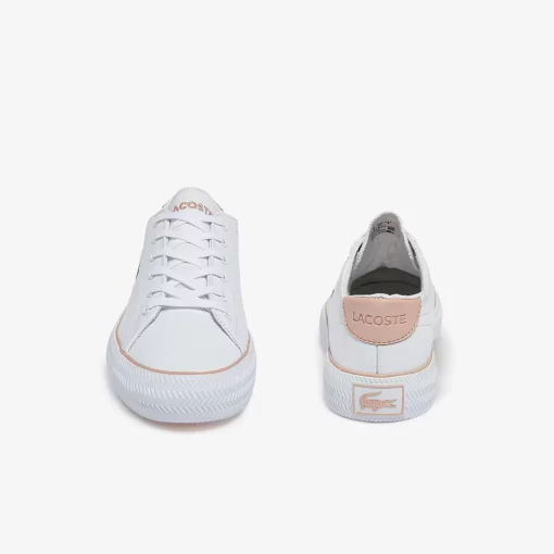 Lacoste Sneakers>Damen-Sneakers Gripshot Bl Aus Leder Und Synthetik White/Light Pink 1Y9