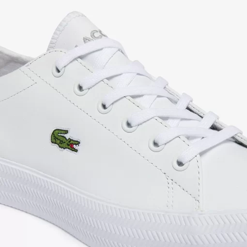 Lacoste Sneakers>Damen-Sneakers Gripshot Bl Aus Leder Und Synthetik White/White 21G