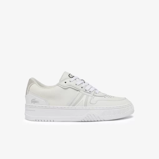 Lacoste Sneakers>Damen-Sneakers L001 Aus Leder Wht/Off Wht 65T