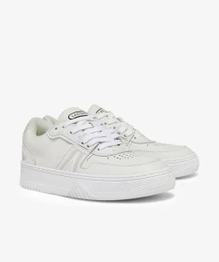 Lacoste Sneakers>Damen-Sneakers L001 Aus Leder Wht/Off Wht 65T