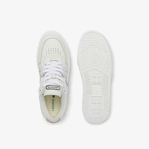 Lacoste Sneakers>Damen-Sneakers L001 Aus Leder Wht/Off Wht 65T