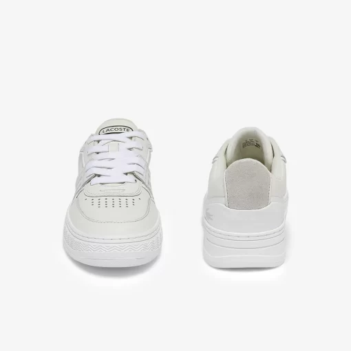 Lacoste Sneakers>Damen-Sneakers L001 Aus Leder Wht/Off Wht 65T