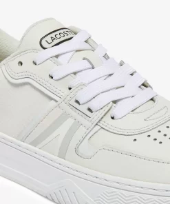 Lacoste Sneakers>Damen-Sneakers L001 Aus Leder Wht/Off Wht 65T