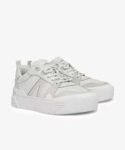 Lacoste Sneakers>Damen-Sneakers L002 Aus Leder White/White 21G