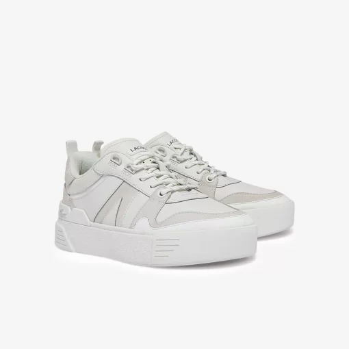 Lacoste Sneakers>Damen-Sneakers L002 Aus Leder White/White 21G