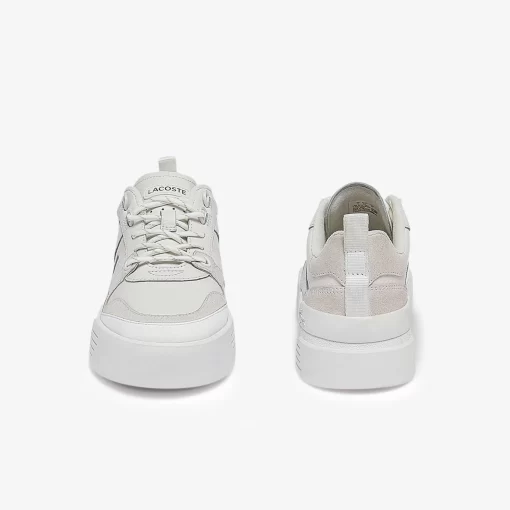 Lacoste Sneakers>Damen-Sneakers L002 Aus Leder White/White 21G