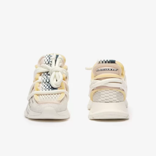 Lacoste Sneakers>Damen-Sneakers L003 Active Runway Aus Textil Off Wht/Off Wht 18C