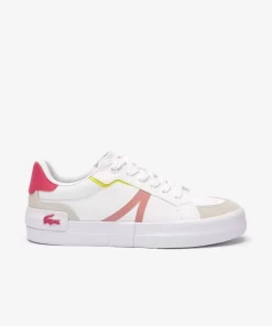 Lacoste Sneakers>Damen-Sneakers L004 Aus Textil White/Pink B53