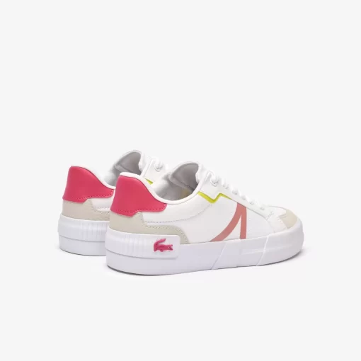 Lacoste Sneakers>Damen-Sneakers L004 Aus Textil White/Pink B53