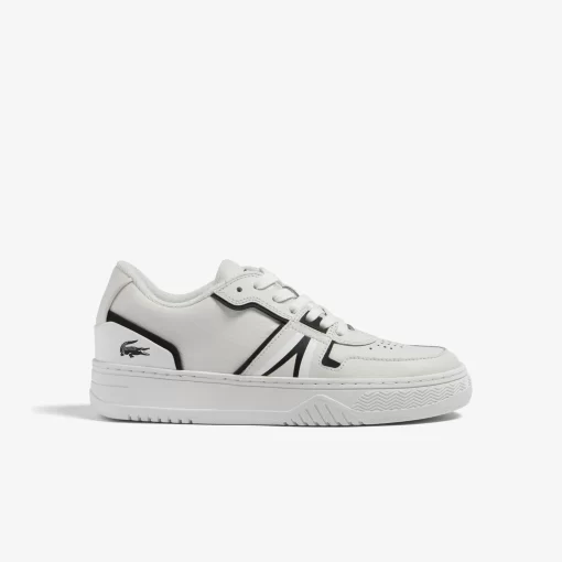 Lacoste Sneakers>Damen-Sneakers L001 Aus Leder White/Black 147