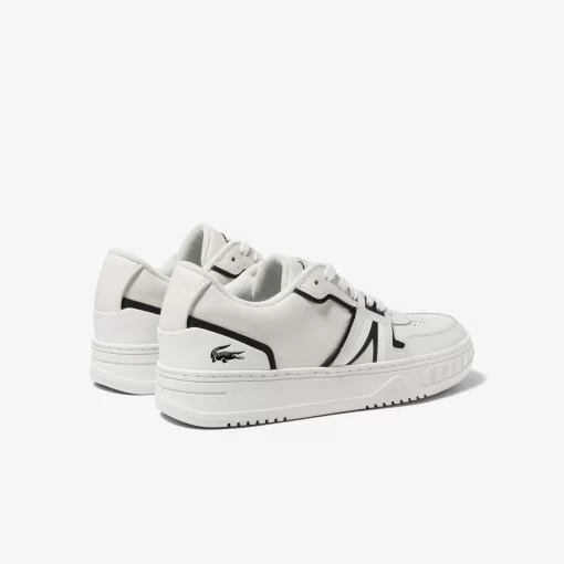 Lacoste Sneakers>Damen-Sneakers L001 Aus Leder White/Black 147