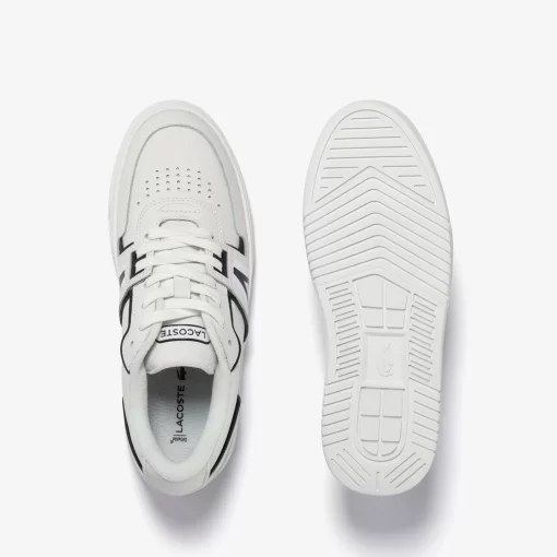 Lacoste Sneakers>Damen-Sneakers L001 Aus Leder White/Black 147