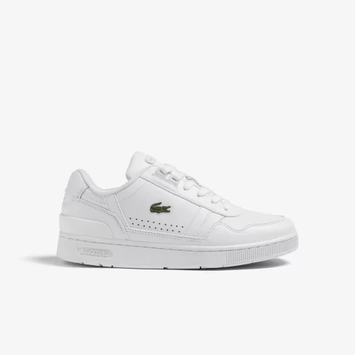 Lacoste Sneakers>Damen-Sneakers T-Clip Aus Leder White/White 21G