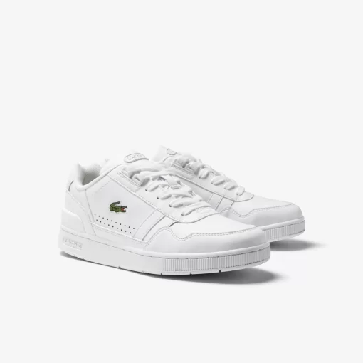 Lacoste Sneakers>Damen-Sneakers T-Clip Aus Leder White/White 21G