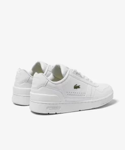 Lacoste Sneakers>Damen-Sneakers T-Clip Aus Leder White/White 21G