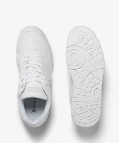 Lacoste Sneakers>Damen-Sneakers T-Clip Aus Leder White/White 21G