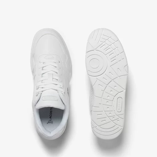 Lacoste Sneakers>Damen-Sneakers T-Clip Aus Leder White/White 21G