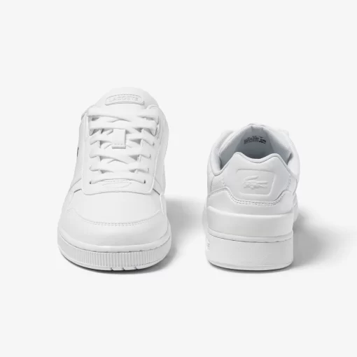 Lacoste Sneakers>Damen-Sneakers T-Clip Aus Leder White/White 21G