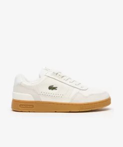 Lacoste Sneakers>Damen-Sneakers X Netflix T-Clip Aus Leder Off Wht/Brw Ow8