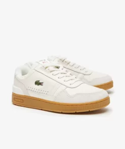 Lacoste Sneakers>Damen-Sneakers X Netflix T-Clip Aus Leder Off Wht/Brw Ow8