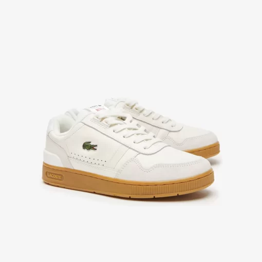 Lacoste Sneakers>Damen-Sneakers X Netflix T-Clip Aus Leder Off Wht/Brw Ow8