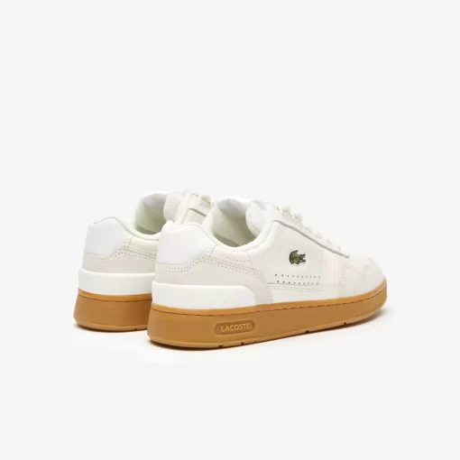 Lacoste Sneakers>Damen-Sneakers X Netflix T-Clip Aus Leder Off Wht/Brw Ow8