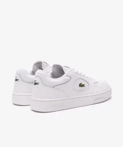 Lacoste Sneakers>Damen-Sneakers Lineset Aus Leder White/White 21G