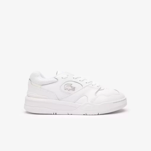 Lacoste Sneakers>Damen-Sneakers Lineshot Aus Leder Mit Signatur An Der Ferse White/White 21G