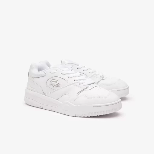 Lacoste Sneakers>Damen-Sneakers Lineshot Aus Leder Mit Signatur An Der Ferse White/White 21G