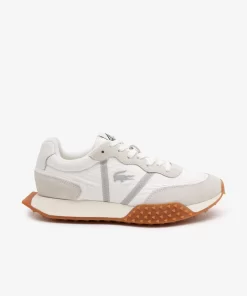 Lacoste Sneakers>Damen-Sneakers L-Spin Deluxe 3.0 Aus Materialmischung Wht/Gum Y37