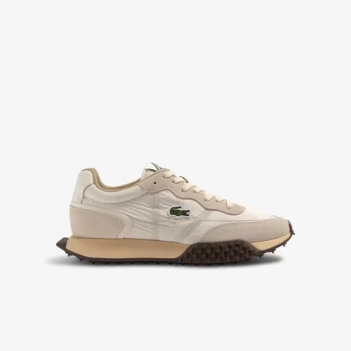 Lacoste Sneakers>Damen-Sneakers L-Spin Deluxe 3.0 Aus Materialmischung Off Wht/Dk Gum Ail