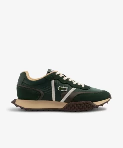 Lacoste Sneakers>Damen-Sneakers L-Spin Deluxe 3.0 Aus Materialmischung Grn/Dk Gum Ane