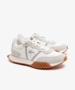 Lacoste Sneakers>Damen-Sneakers L-Spin Deluxe 3.0 Aus Materialmischung Wht/Gum Y37