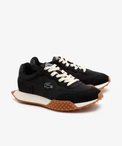 Lacoste Sneakers>Damen-Sneakers L-Spin Deluxe 3.0 Aus Materialmischung Blk/Gum 421