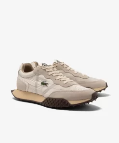 Lacoste Sneakers>Damen-Sneakers L-Spin Deluxe 3.0 Aus Materialmischung Off Wht/Dk Gum Ail