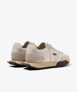 Lacoste Sneakers>Damen-Sneakers L-Spin Deluxe 3.0 Aus Materialmischung Off Wht/Dk Gum Ail