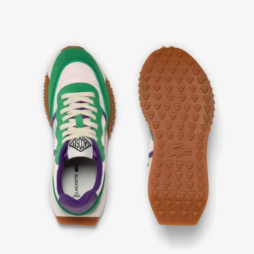 Lacoste Sneakers>Damen-Sneakers L-Spin Deluxe 3.0 Aus Materialmischung Grn/Gum Aat